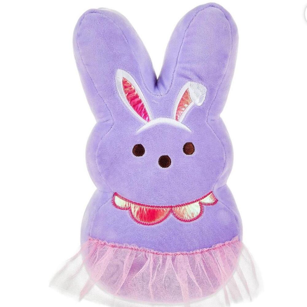 New Easter Bunny Peeps  Plush 13” Purple Sold out online!